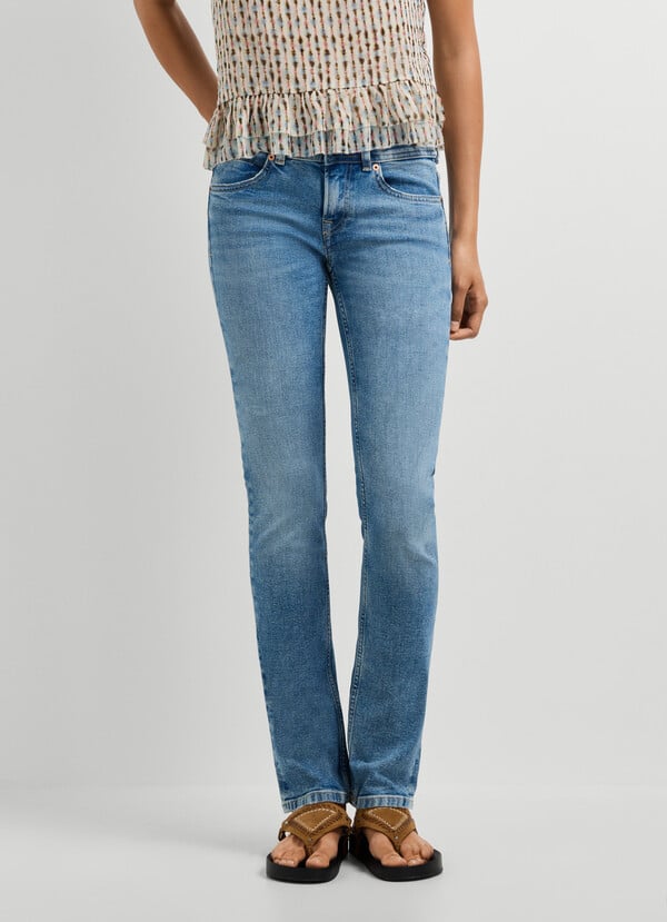 VENUS - LOW-RISE SLIM FIT JEANS