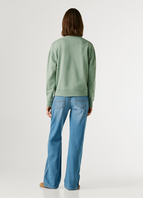 CREW NECK LOGO SWEATSHIRT