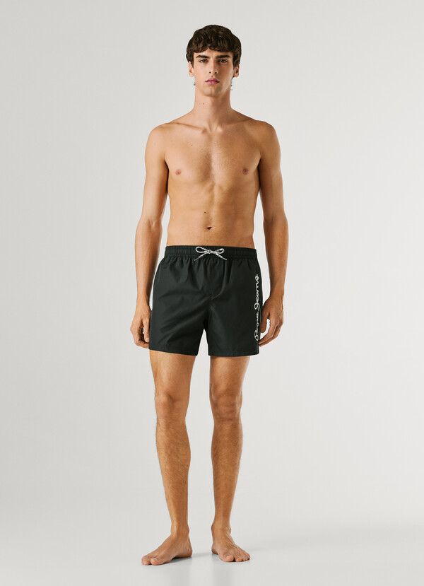 PRINTED LOGO SWIM SHORTS