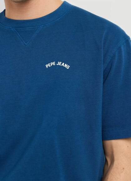 CASUAL FIT LOGO PRINT T-SHIRT