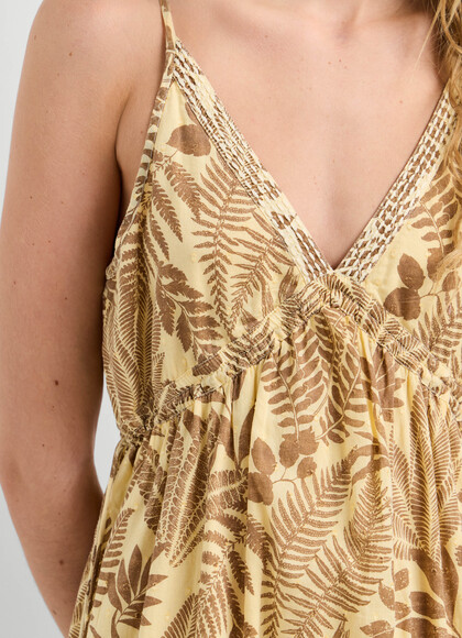 FLORAL PRINT MIDI DRESS