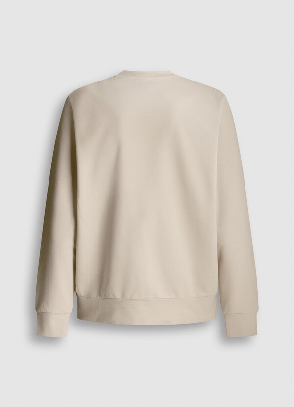 CREW NECK LOGO SWEATSHIRT