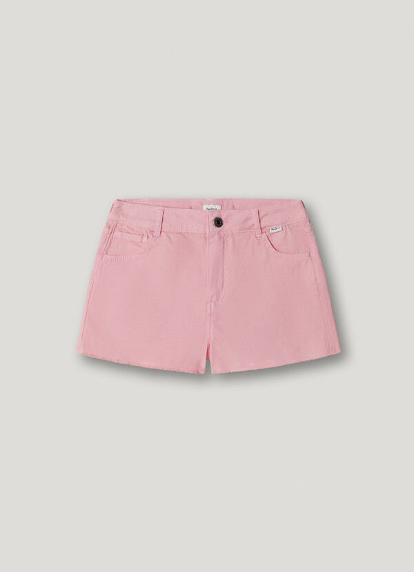 GARMENT DYED TWILL SHORTS