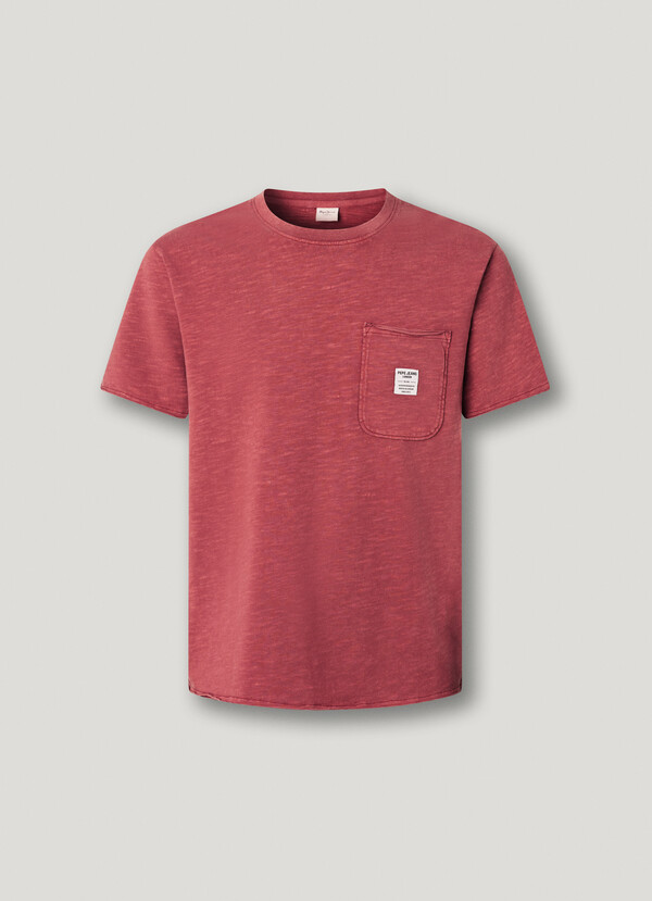 REGULAR FIT FRONT POCKET T-SHIRT