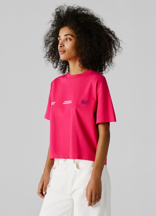 BACK PRINT LOOSE FIT T-SHIRT