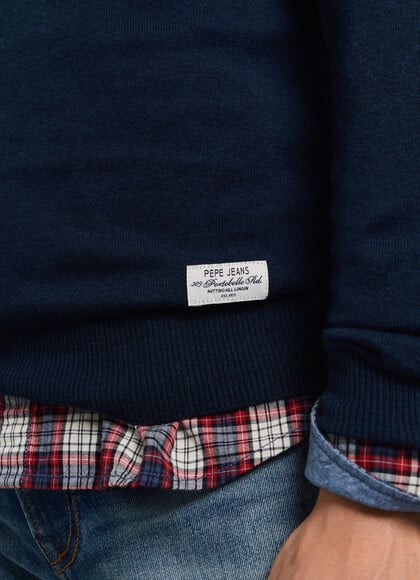 REGULAR FIT CREW NECK KNIT JUMPER