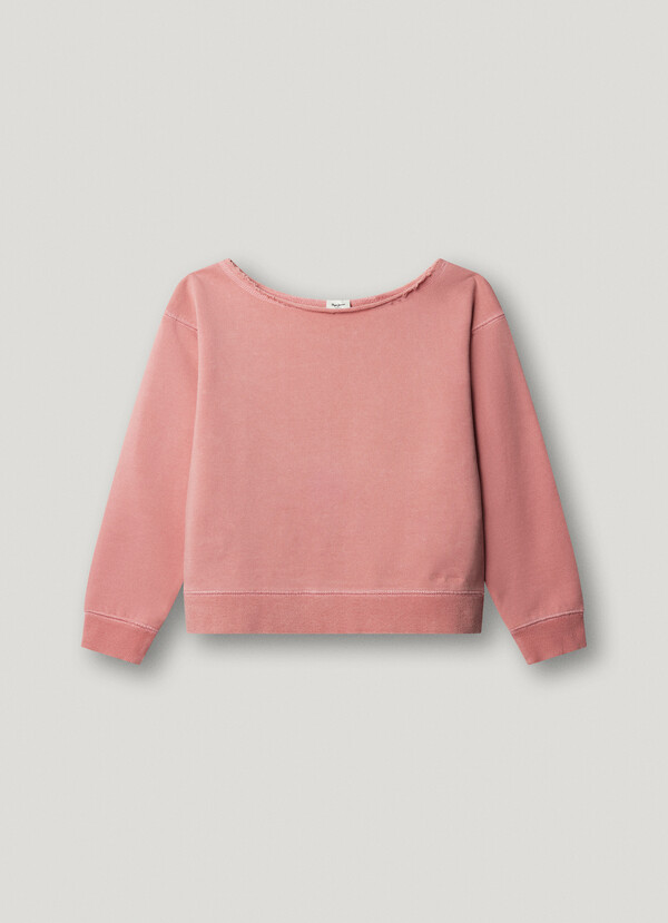 RELAXED FIT CREW NECK SWEATSHIRT