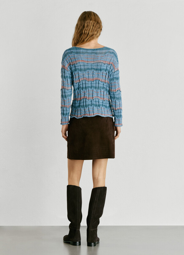 V-NECK KNIT JUMPER