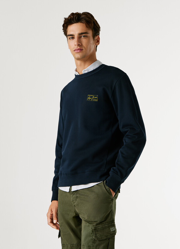 CREW NECK LOGO SWEATSHIRT