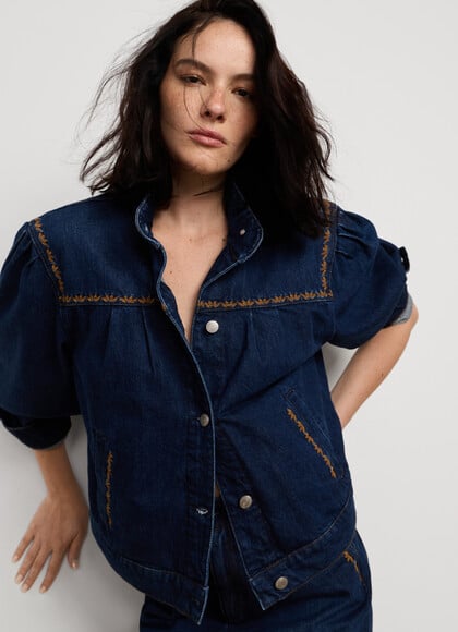 RELAXED FIT DENIM JACKET