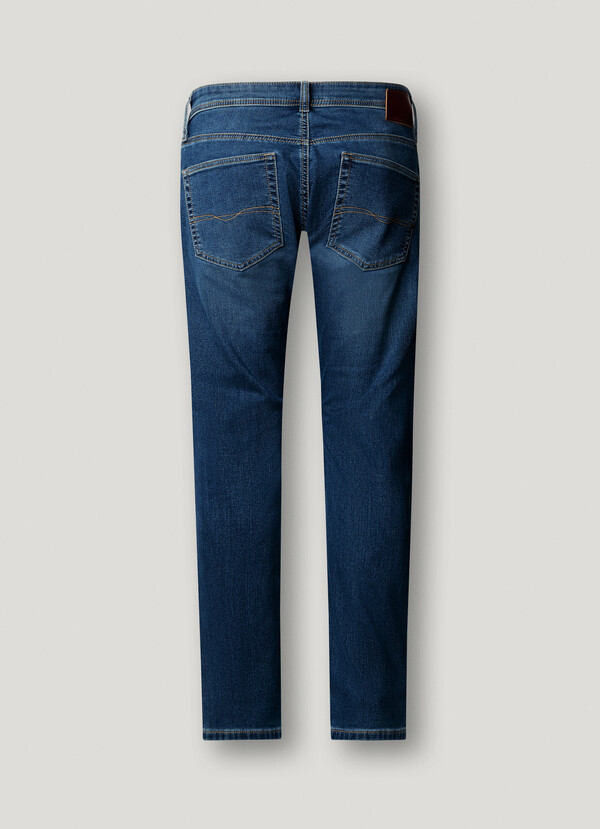 TRACK - SLIM FIT MID-RISE JEANS