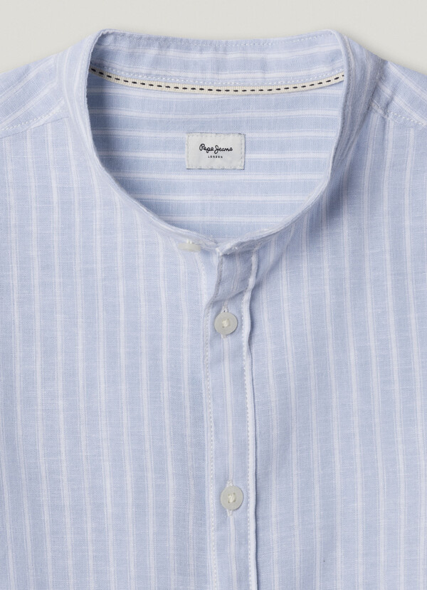 RELAXED FIT STRIPED SHIRT