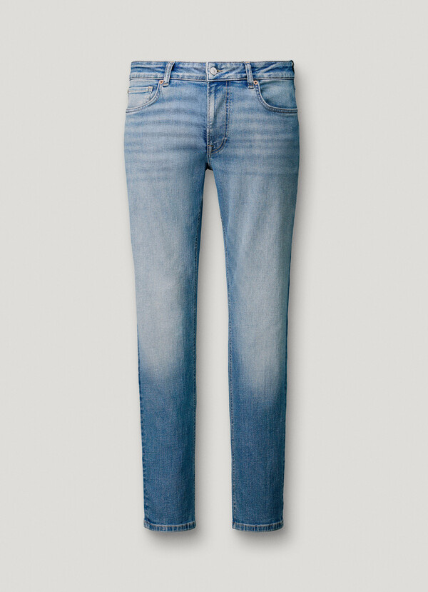 TAPER FIT MID-RISE JEANS - STANLEY
