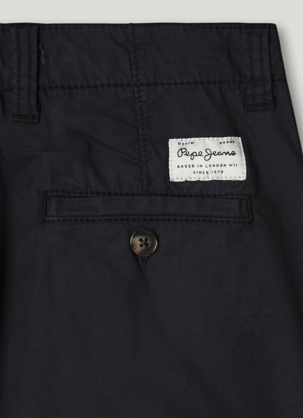 SLIM FIT CHINO TROUSERS