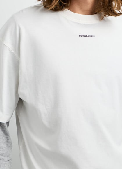 BOXY FIT BACK PRINT T-SHIRT