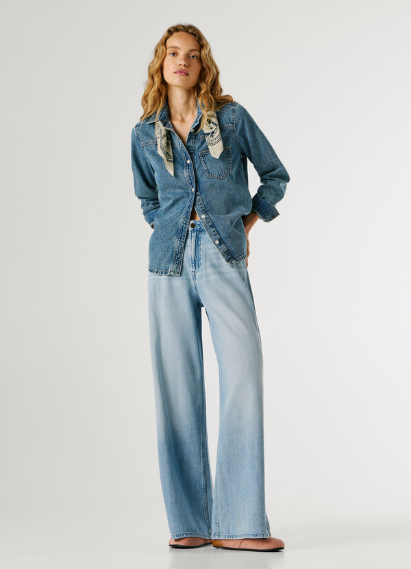 JAIMY- HIGH-RISE WIDE FIT JEANS