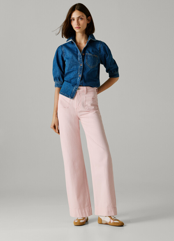 HIGH-RISE STRAIGHT FIT JEANS - LEXA