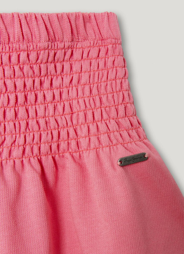 SHORT FLEECE SKIRT