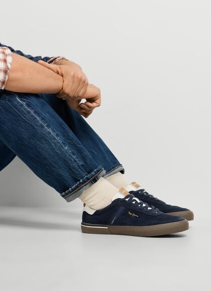 KENTON - CLASSIC SUEDE TRAINERS