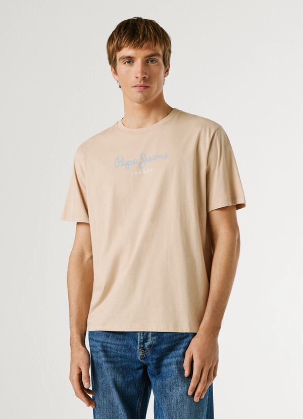 REGULAR FIT LOGO PRINT T-SHIRT