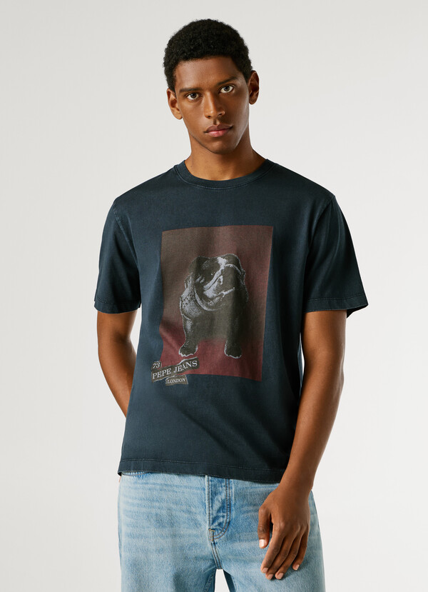 REGULAR FIT PRINTED GRAPHIC T-SHIRT