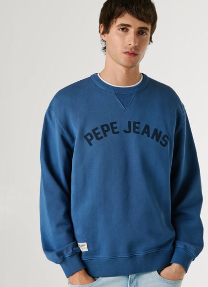 CREW NECK LOGO SWEATSHIRT