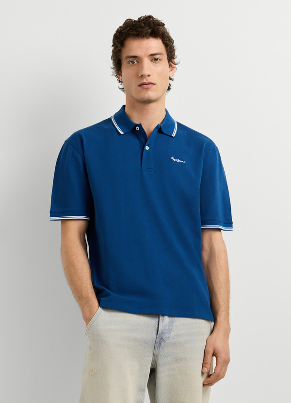 REGULAR FIT PIQU&Eacute; POLO
