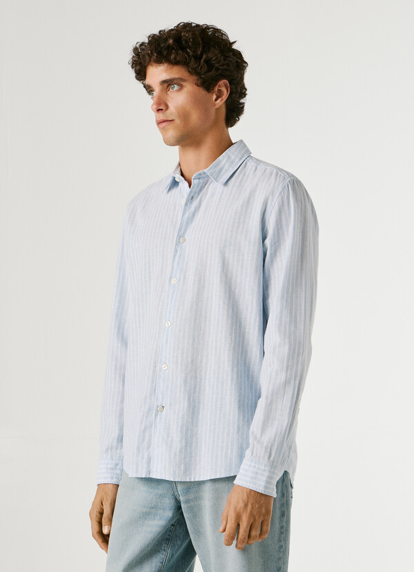 REGULAR FIT STRIPED SHIRT