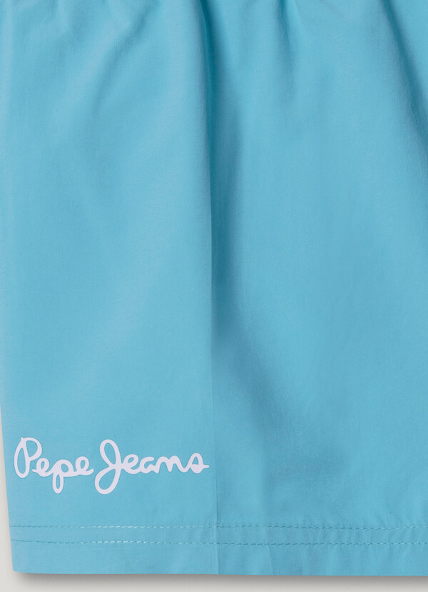 PRINTED LOGO SWIM SHORTS