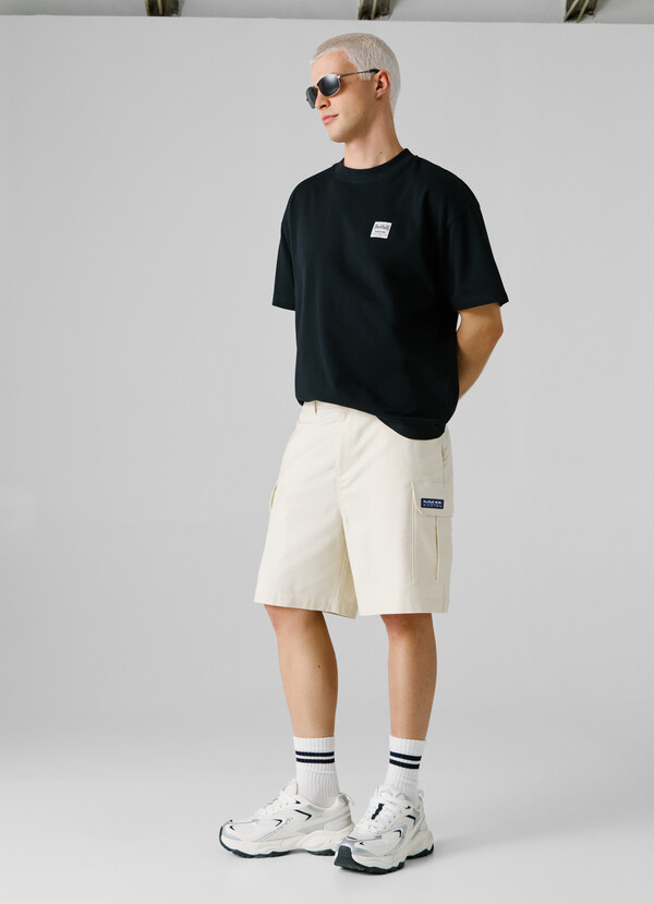 STRAIGHT FIT CARGO BERMUDA