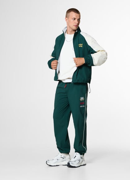 PRINTED LOGO JOGGER TROUSERS
