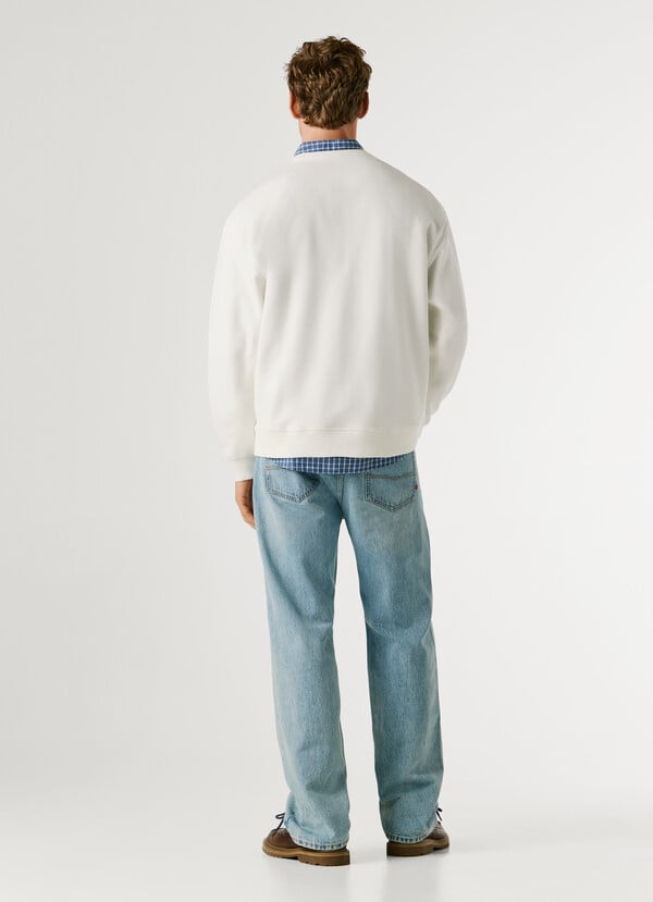 CREW NECK LOGO SWEATSHIRT