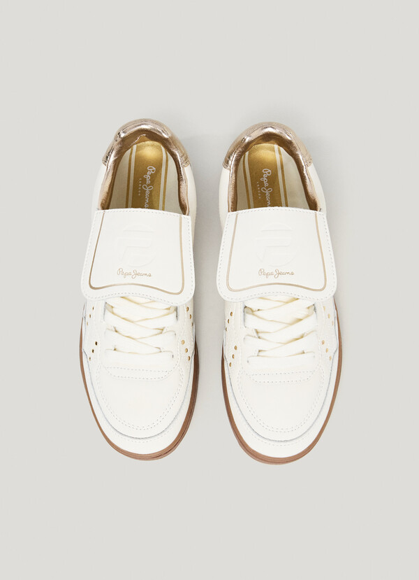 SNEAKERS LEDER NIETEN - BALL