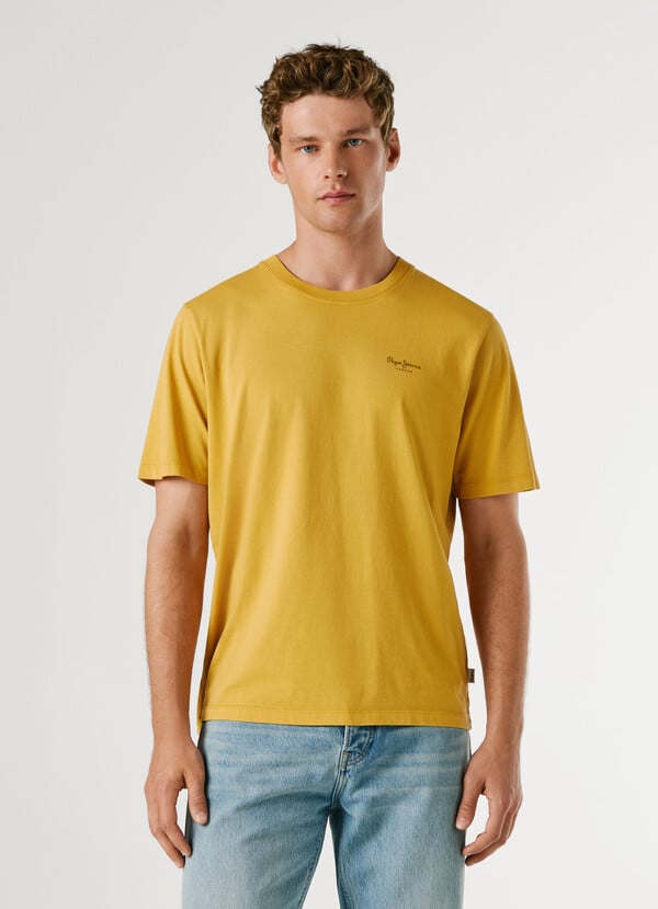 REGULAR FIT LOGO PRINT T-SHIRT