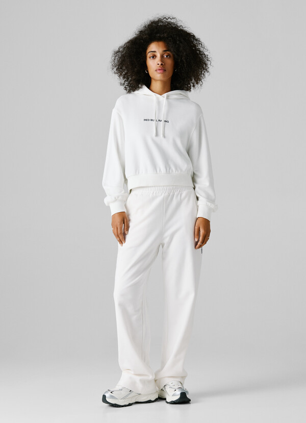 CROPPED FIT HOODIE