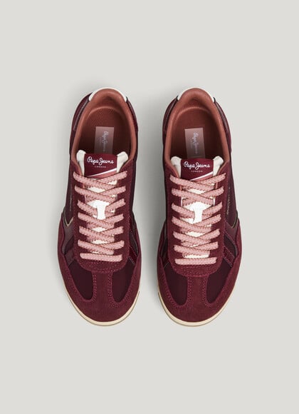 MARVIN - RETRO TRAINERS WITH SUEDE DETAILS