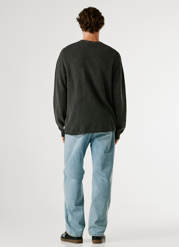 CREW NECK KNIT JUMPER