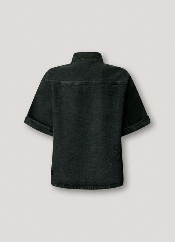 RELAXED FIT DENIM SHIRT