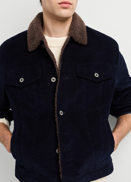 REGULAR FIT CORDUROY JACKET
