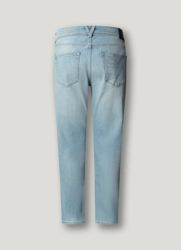 TAPER FIT MID-RISE JEANS - STANLEY