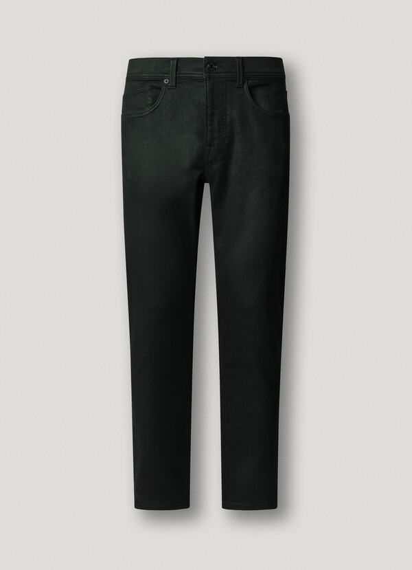 SLIM FIT MID-RISE JEANS - TRACK