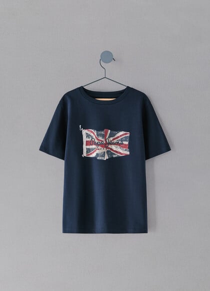 REGULAR FIT UNION JACK T-SHIRT
