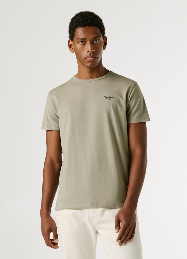 SLIM FIT LOGO PRINT T-SHIRT