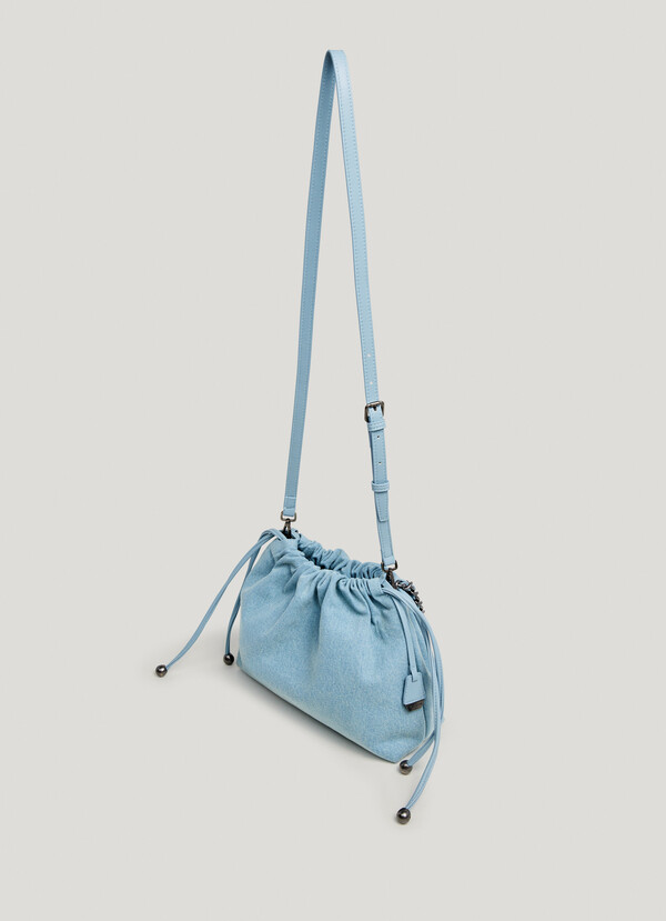 DENIM HOBO BAG
