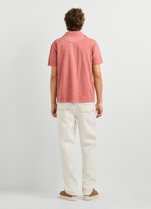 GARMENT DYED REGULAR FIT POLO