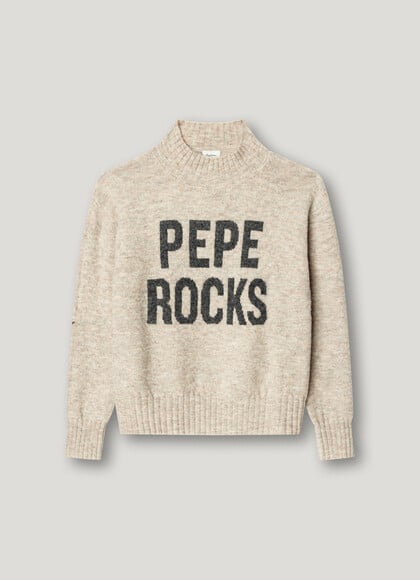 CREW NECK KNIT JUMPER