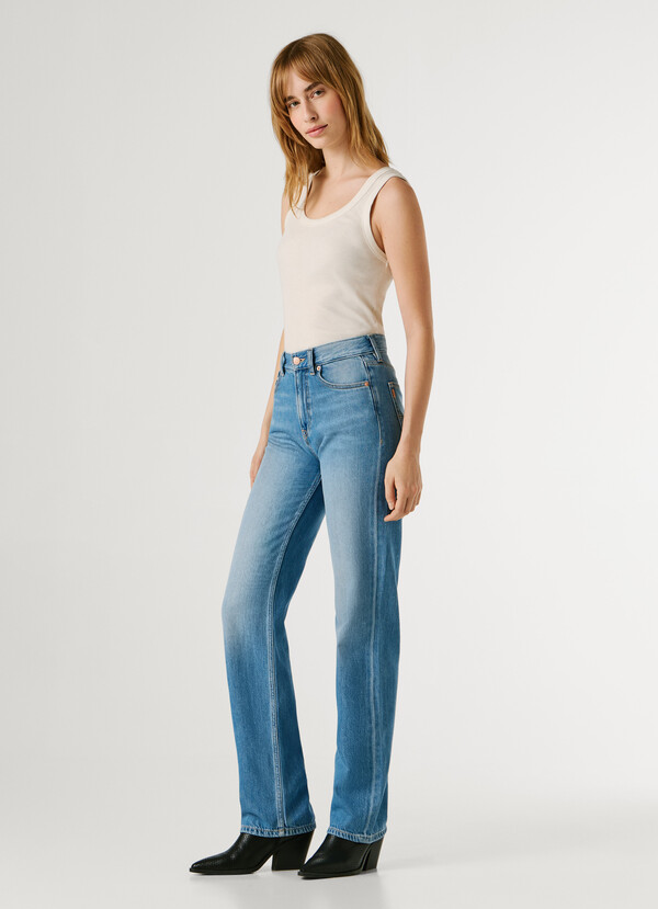 ROBYN - HIGH-RISE STRAIGHT FIT JEANS
