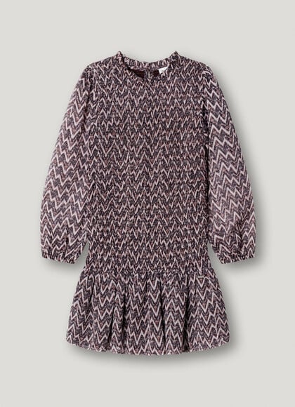 FANTASY PRINT MINI DRESS