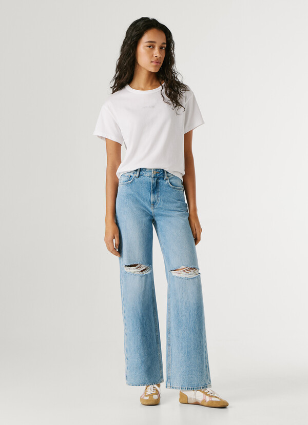 HIGH-RISE STRAIGHT FIT JEANS - LEXA