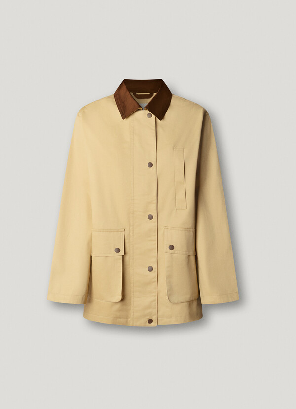 SHIRT COLLAR JACKET